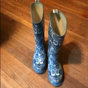Ladies Coach Rain Boots